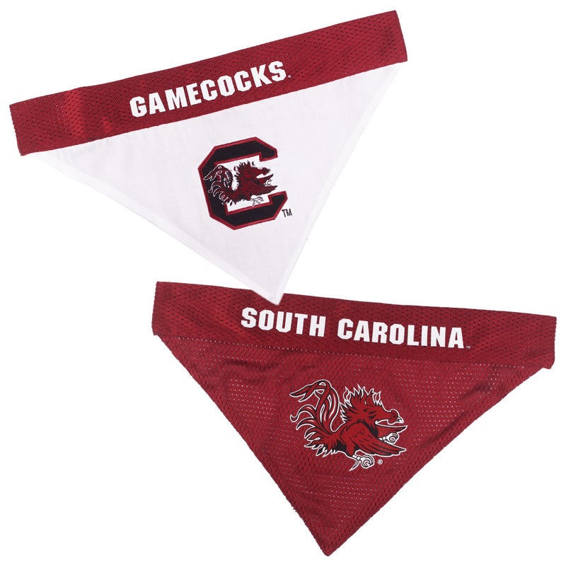 Pets First Collegiate Pet Accessories, Reversible Bandana, South Carolina Gamecocks, Large/X-Large - Image 5